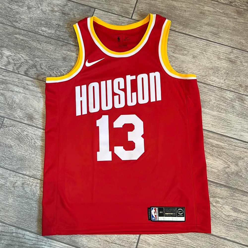 NIKE Houston rockets JAMES HARDEN JERSEY 44 M